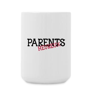 Parents heureux ! - Grande tasse 440 ml - blanc - Devant