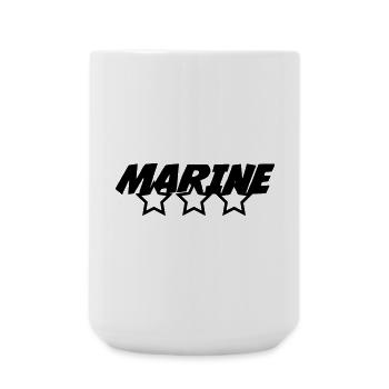 Sailor / Marine / Marin / Boat / Sea / Navy - Large Mug 440 ml - white - Front