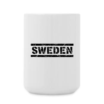Suède - Grande tasse 440 ml - blanc - Devant