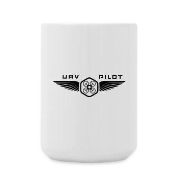 UAV PILOT1 - Große Tasse 440 ml - Weiß - Vorne