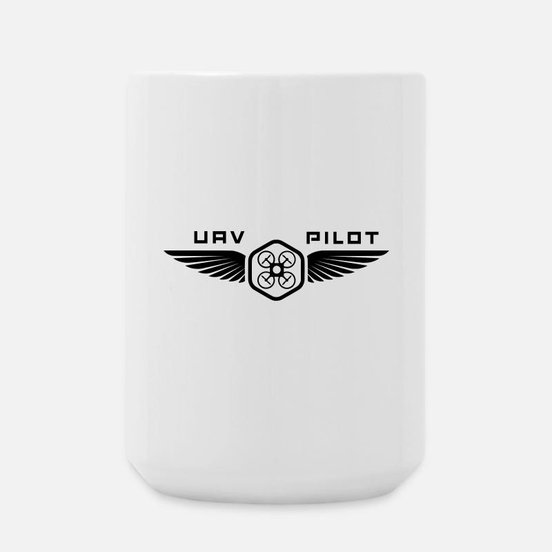 UAV PILOT1 - Große Tasse 440 ml - Weiß