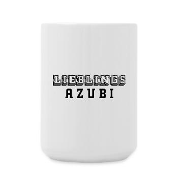 Lieblings Azubi Tshirt white - Große Tasse 440 ml - Weiß - Vorne