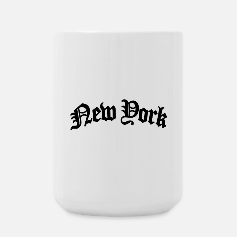 New York - Large Mug 440 ml - white