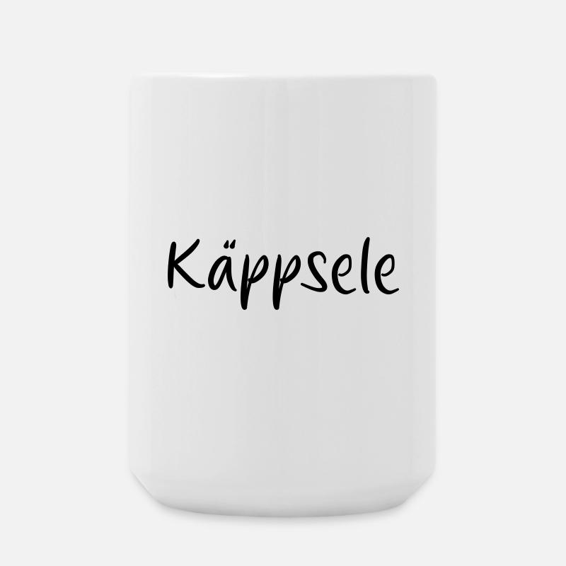 käppsele - Große Tasse 440 ml - Weiß