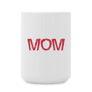 CHRISTMAS. YEAR. ANNIVERSARY. RETIREMENT. DAD. MAMAM. - Large Mug 440 ml - white - Front