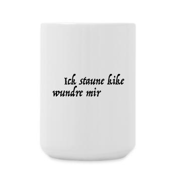 I'm amazed kike wound me - Large Mug 440 ml - white - Front