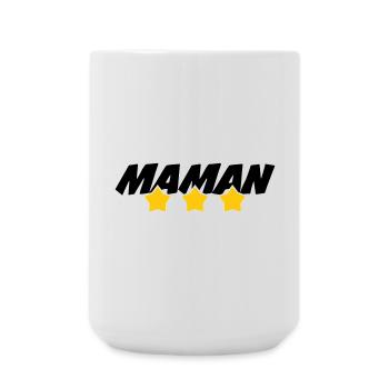 Maman d'Amour - Mother's Day - Large Mug 440 ml - white - Front