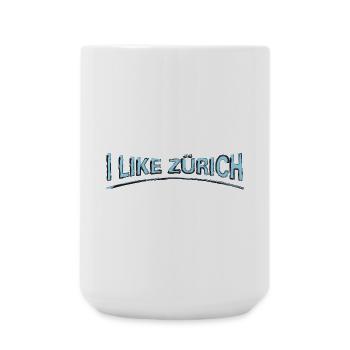 I like Zurich | Zurich-Design - Large Mug 440 ml - white - Front