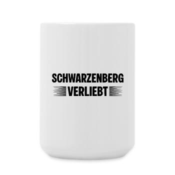 Schwarzenberg Verliebt - Große Tasse 440 ml - Weiß - Vorne