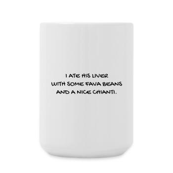 Cinema / Film / Zitat / TV-Serie - Große Tasse 440 ml - Weiß - Vorne