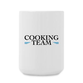 Équipe de cuisine - Grande tasse 440 ml - blanc - Devant