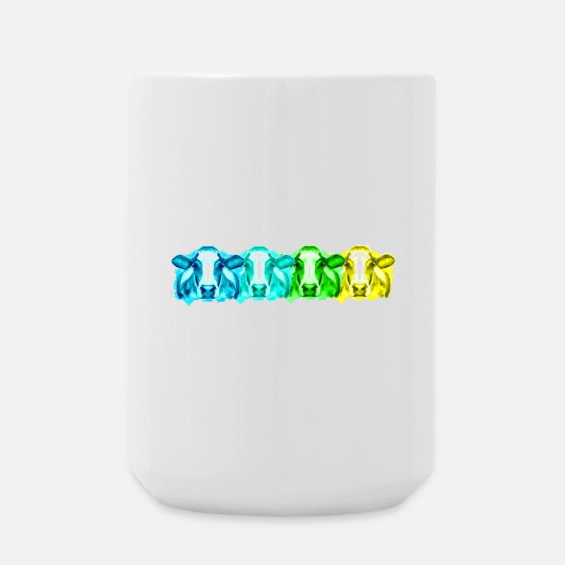 Vaches vaches - Grande tasse 440 ml - blanc