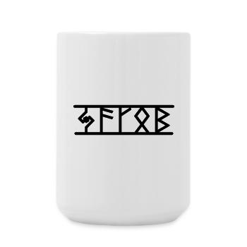 Jakob - Large Mug 440 ml - white - Front
