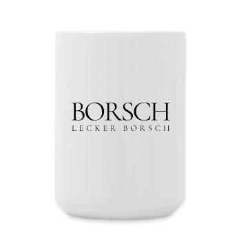 Russische Sprüche lustig Geburtstag Geschenkidee - Große Tasse 440 ml - Weiß - Vorne