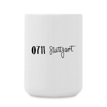 0711 Stuttgart, Allemagne - Grande tasse 440 ml - blanc - Devant