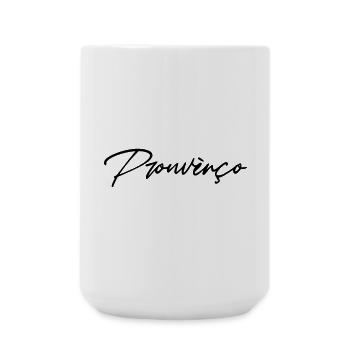 Prouvènço - Große Tasse 440 ml - Weiß - Vorne