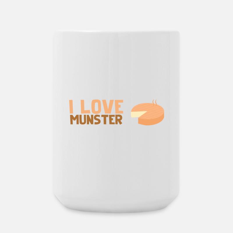 I Love Munster - Large Mug 440 ml - white