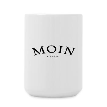 Moin Ostsee - Große Tasse 440 ml - Weiß - Vorne
