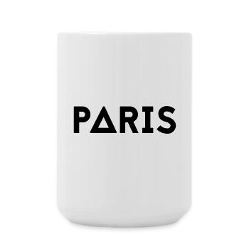PARIS - Grande tasse 440 ml - blanc - Devant
