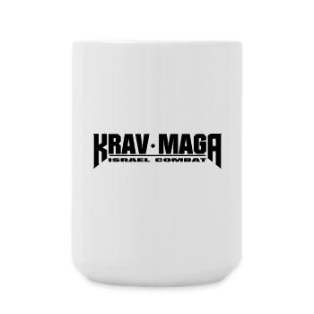 KravMaga Israel Combat Colors Changeable - Large Mug 440 ml - white - Front