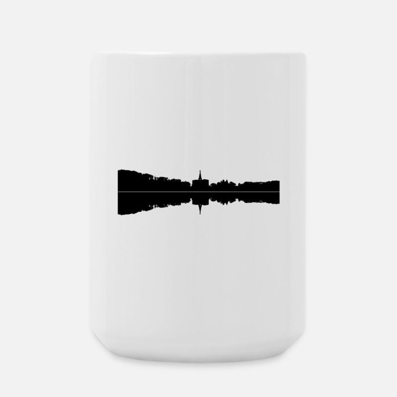 Kassel - Herkules - Große Tasse 440 ml - Weiß