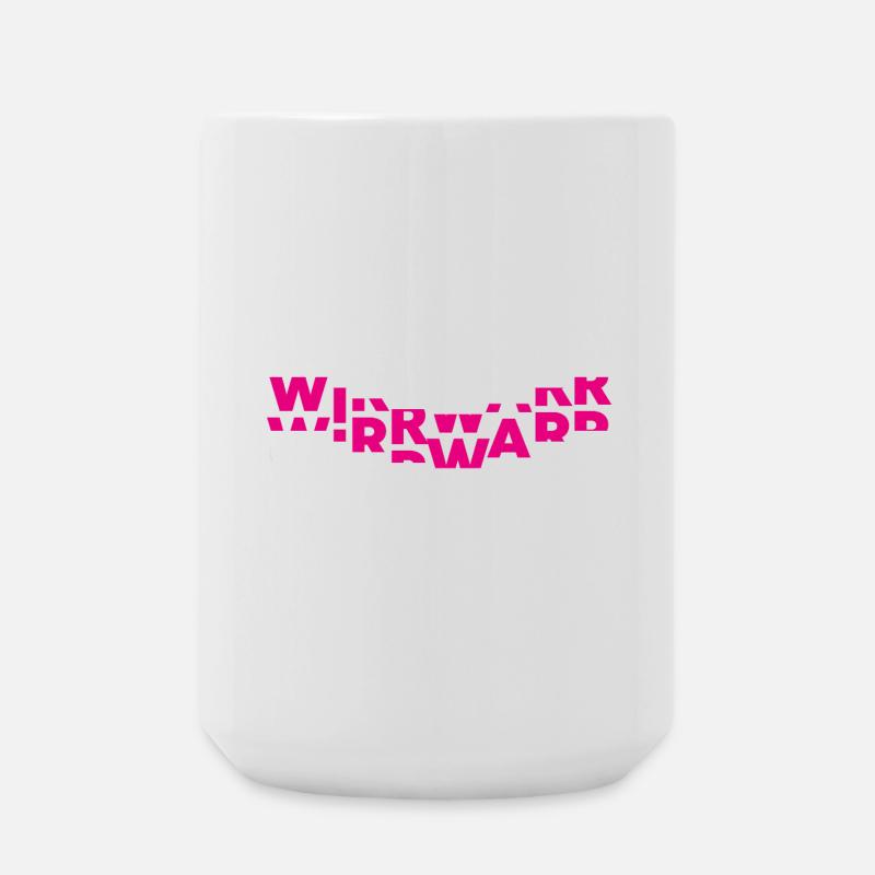 wirrwarr - Große Tasse 440 ml - Weiß