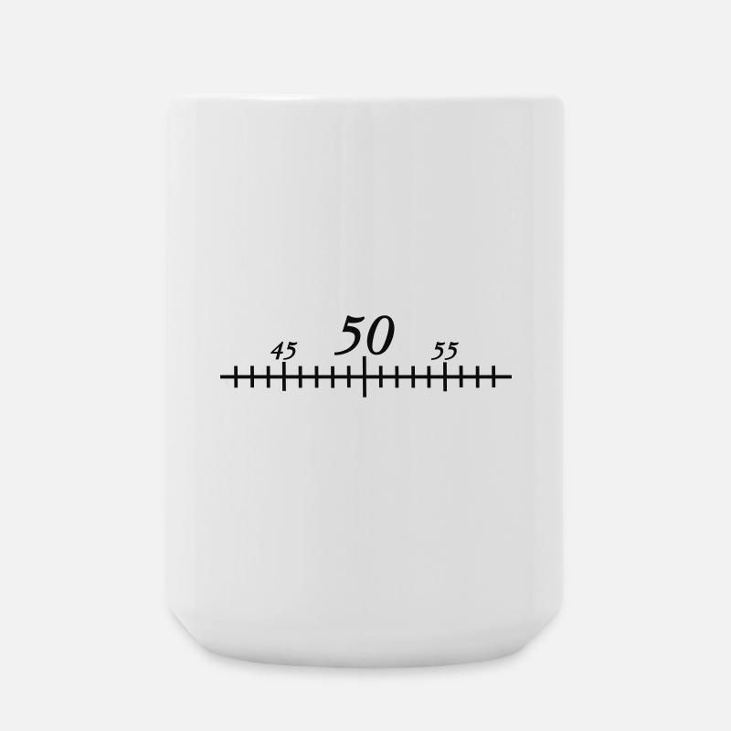 50. Geburtstag - Große Tasse 440 ml - Weiß