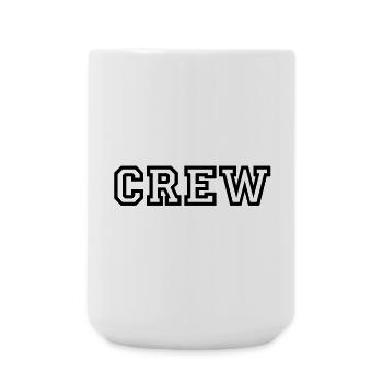 Crew - Large Mug 440 ml - white - Front