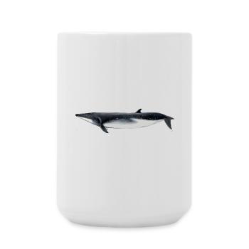 Fin whale - Brydes whale - tropical rorqual - Large Mug 440 ml - white - Front