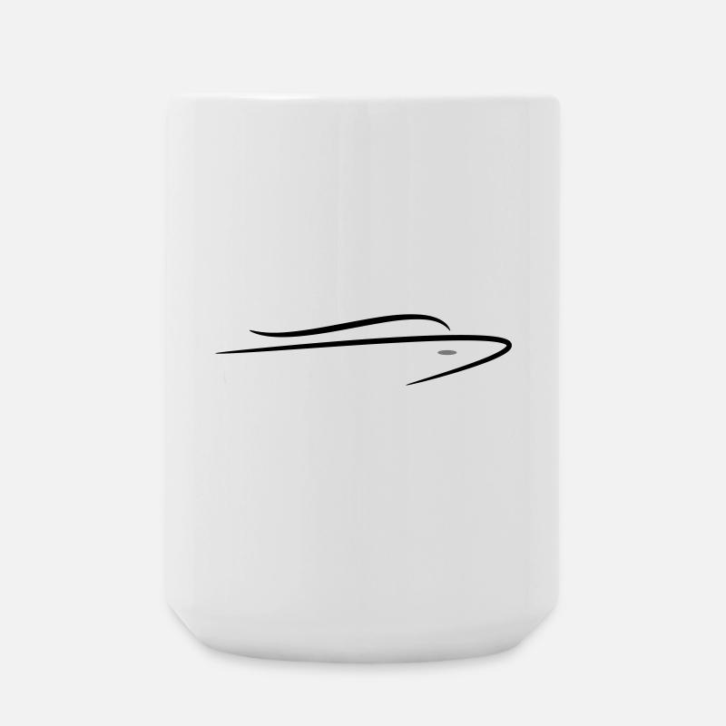 Bateau - Grande tasse 440 ml - blanc