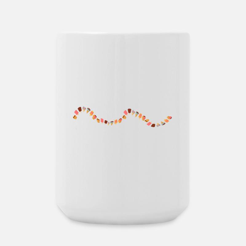 Eis - Große Tasse 440 ml - Weiß
