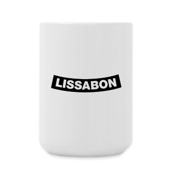 Lisbon Chapter Element (Bachelor Party MC Rocker Design) - Large Mug 440 ml - white - Front