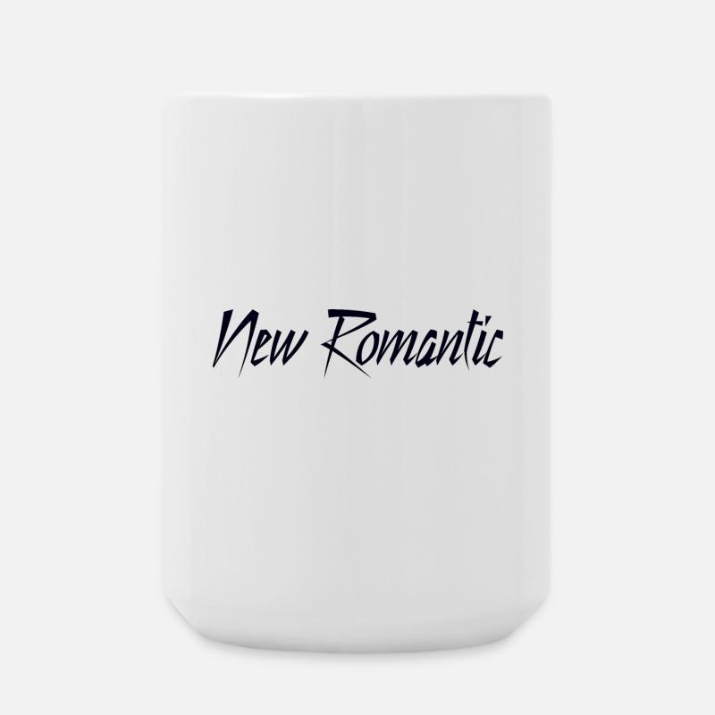New Romantic - Große Tasse 440 ml - Weiß