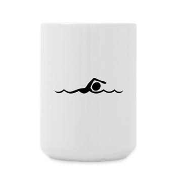Flotteur - Grande tasse 440 ml - blanc - Devant