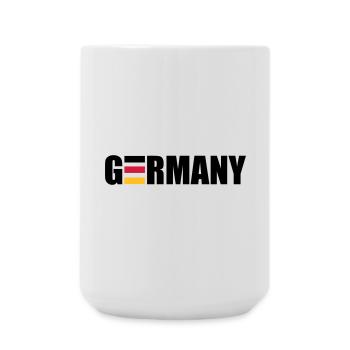 Germany | Deutschland | Flag | Flagge - Grande tasse 440 ml - blanc - Devant