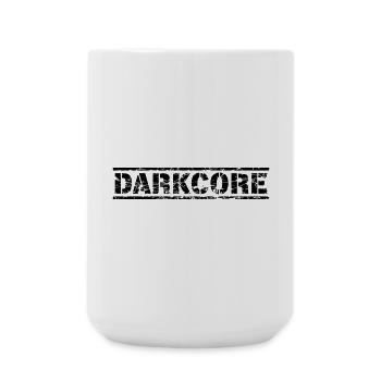 Darkcore - Large Mug 440 ml - white - Front