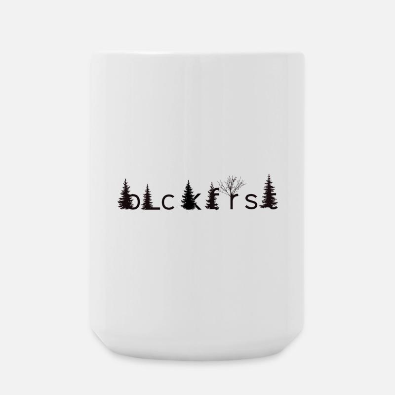 blckfrst black - Große Tasse 440 ml - Weiß