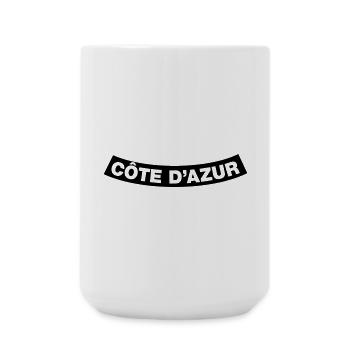 Côte D’Azur Chapter Element 1C (JGA MC-Rocker) - Große Tasse 440 ml - Weiß - Vorne