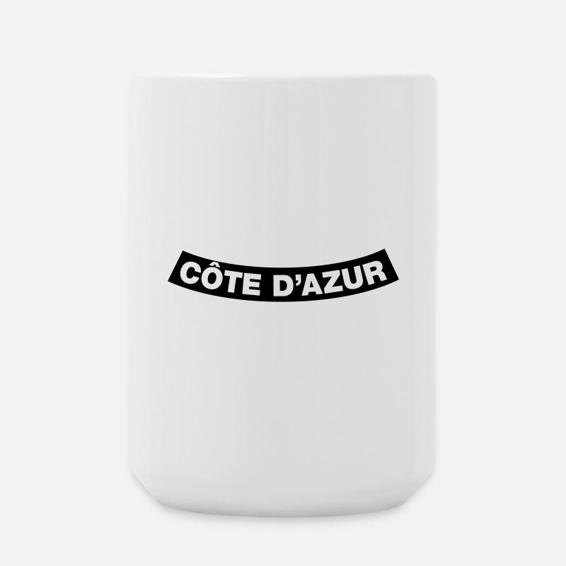 Côte D’Azur Chapter Element 1C (JGA MC-Rocker) - Große Tasse 440 ml - Weiß