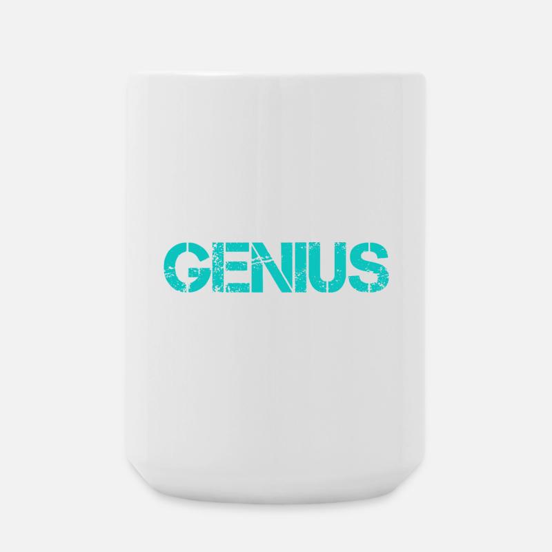 GENIUS - Große Tasse 440 ml - Weiß