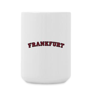 Frankfurt College Style (Rund) - Große Tasse 440 ml - Weiß - Vorne
