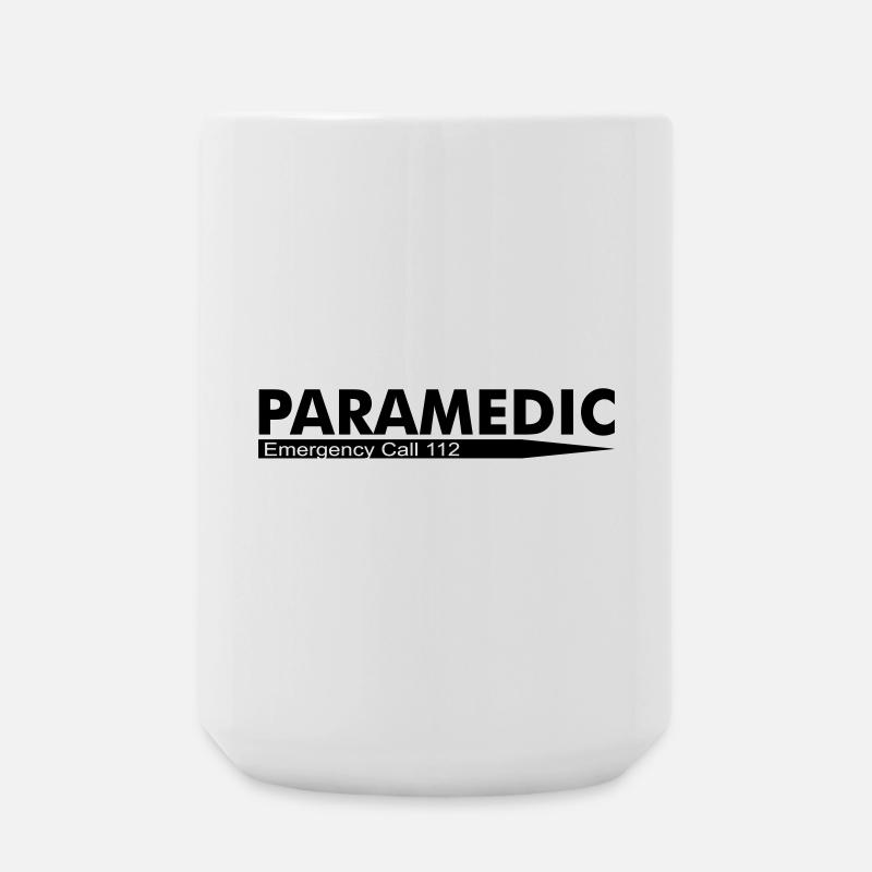 Paramedic Emergency Call 112 - Große Tasse 440 ml - Weiß
