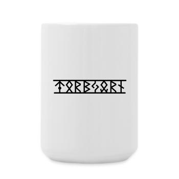 Torbjörn - Große Tasse 440 ml - Weiß - Vorne