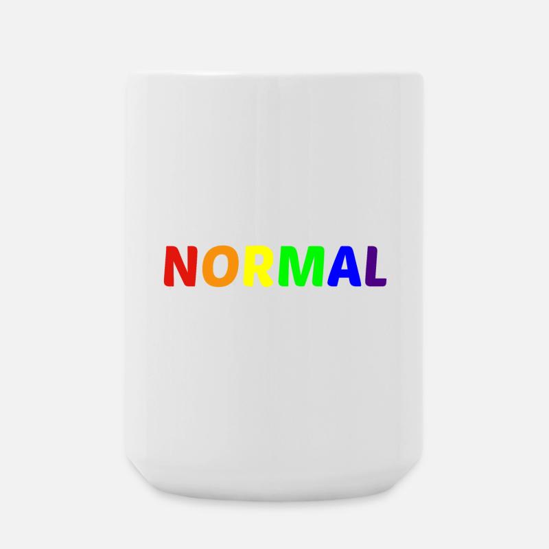 NORMAL - Large Mug 440 ml - white