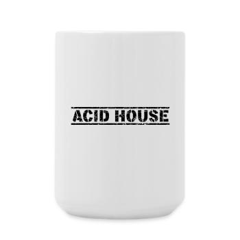 Acid House - Large Mug 440 ml - white - Front