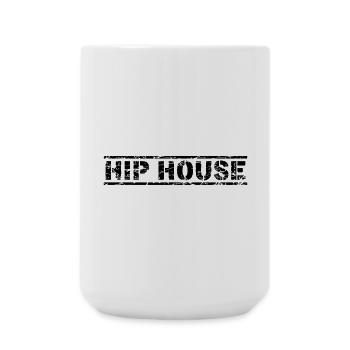 Hip House - Large Mug 440 ml - white - Front