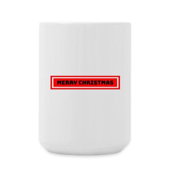Joyeux Noël - Grande tasse 440 ml - blanc - Devant