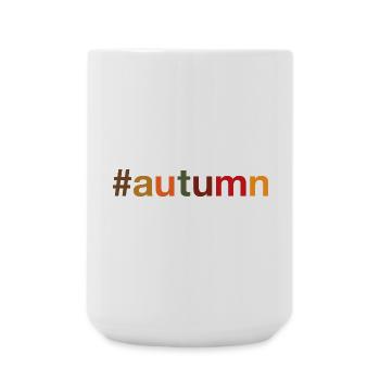 AUTUMN Herbst - Large Mug 440 ml - white - Front