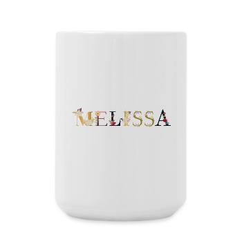Melissa - Large Mug 440 ml - white - Front