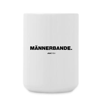 Gang d’hommes (enterrement de vie de garçon) - Grande tasse 440 ml - blanc - Devant